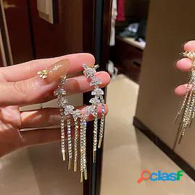 Women's Girls' Ear Cuff Korean Earrings Jewelry Gold For 1