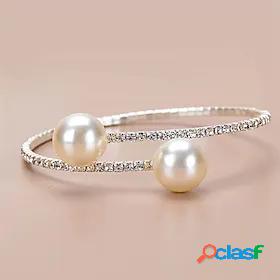 Womens Tennis Chain Cuff Bracelet Bracelet Simple Elegant
