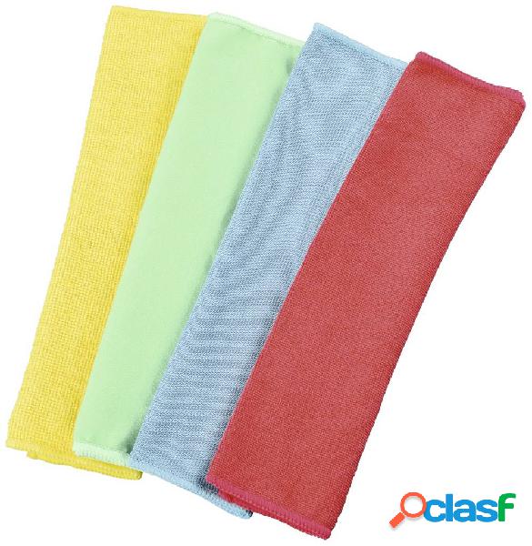 Xavax111391 4 panni in microfibra 30 x 30 cm