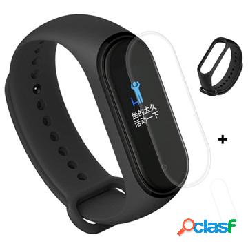 Xiaomi Mi Band 4 Silicone Wristband & TPU Screen Protector -