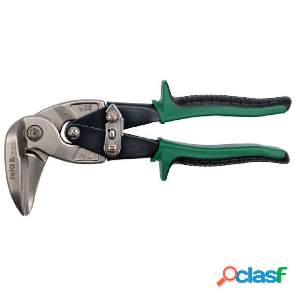 YATO Cesoia Offset Verticale Taglio a Destra 225 mm Verde