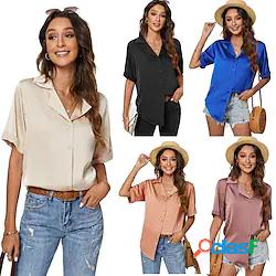 camicia da trekking da donna / camicie abbottonate manica