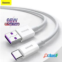 cavo dati di ricarica rapida serie baseus da usb a type-c