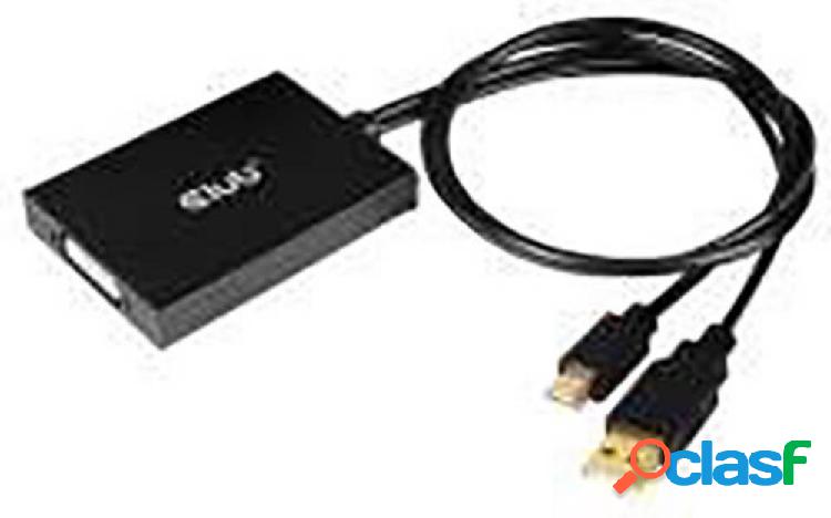 club3D Mini-DisplayPort / DVI Cavo adattatore Spina Mini