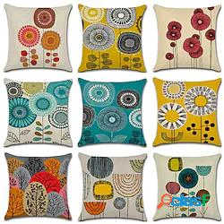 fodera per cuscino 1pc morbido decorativo quadrato fodera