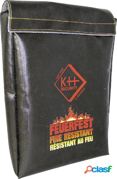 kh-security 370190 Deluxe Busta portadocumenti antincendio