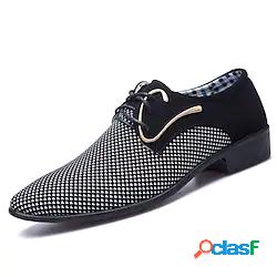 oxford da uomo scarpe comfort business classico britannico