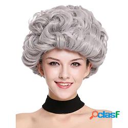 regina parrucche elizabeth lady party wig halloween fancy