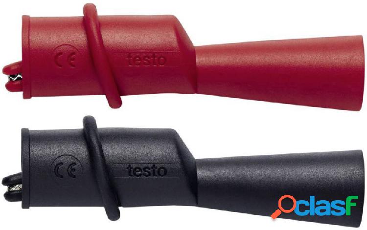 testo 0590 0009 Kit morsetti a coccodrillo A vite CAT III