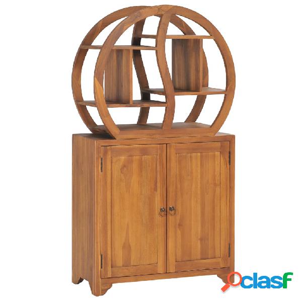 vidaXL Armadietto con Mensola Yin Yang 70x30x130 cm in Legno