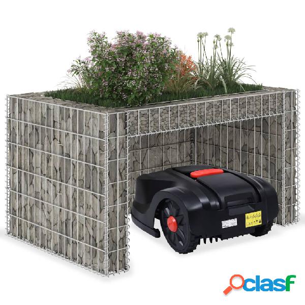 vidaXL Casetta Rasaerba con Fioriera Rialzata 110x80x60cm