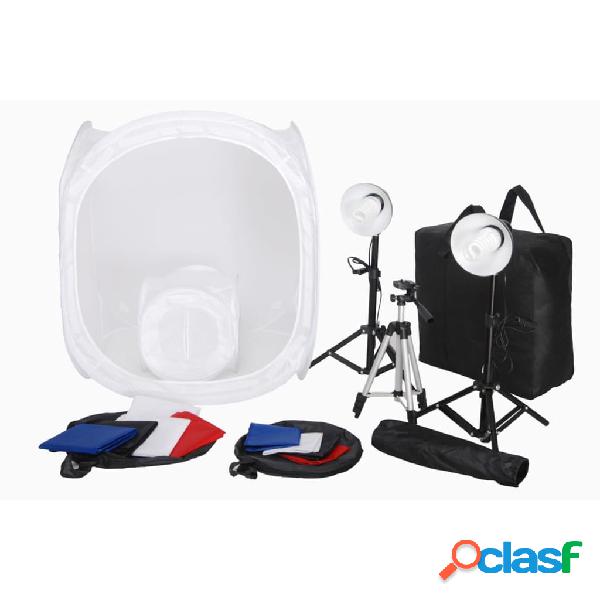 vidaXL Mini Studio Fotografico: 8 Sfondi, 3 Treppiedi e 2