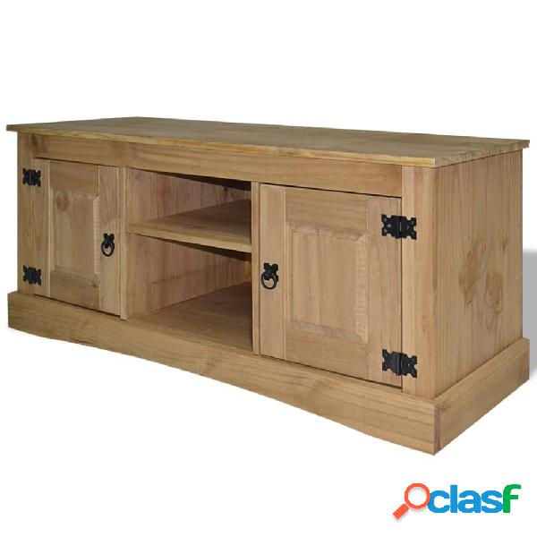 vidaXL Mobile Porta TV Legno Pino Messicano Corona Range