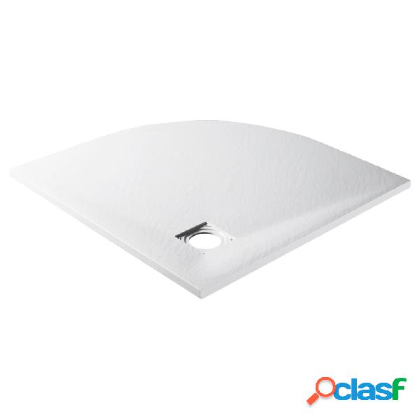 vidaXL Piatto Doccia in SMC Bianco 90x90 cm