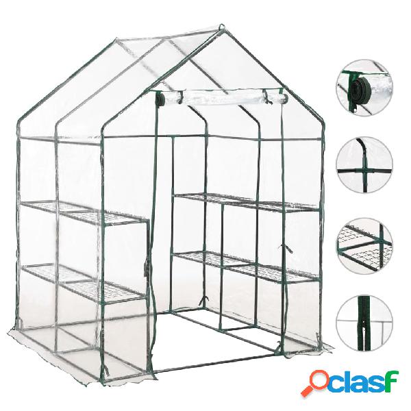 vidaXL Serra Accessibile con 8 Livelli 143x143x195 cm