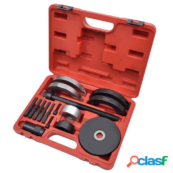 vidaXL Set 16 pz Strumenti per i mozzi cuscinetti della
