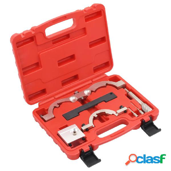 vidaXL Set Strumenti per Fasatura Motore 7 pz