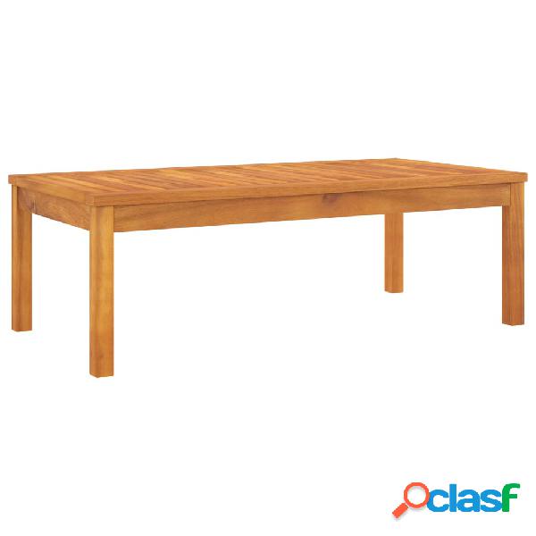 vidaXL Tavolino da Caffè 100x50x33 cm in Legno Massello di