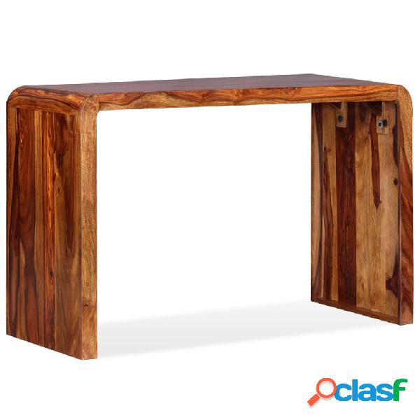 vidaXL Tavolino/Scrittoio in Legno Massello di Sheesham