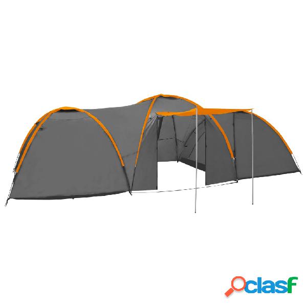 vidaXL Tenda Igloo da Campeggio 650x240x190 cm 8 Posti