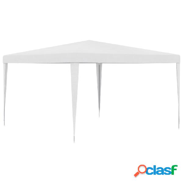 vidaXL Tendone per Feste 4x4 m Bianco