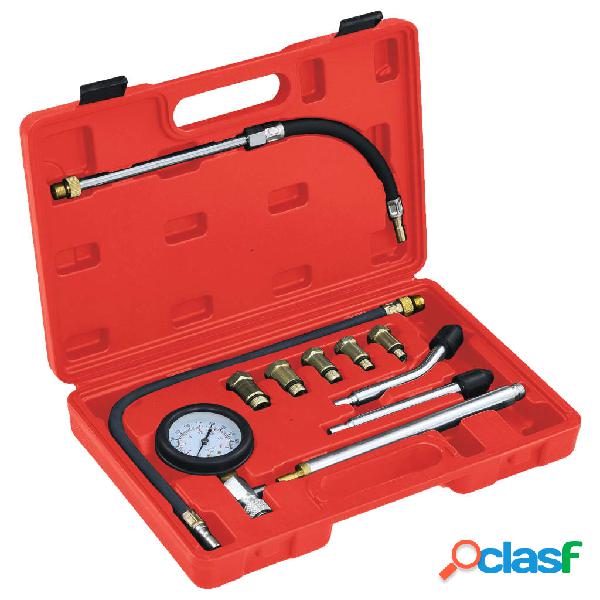 vidaXL Tester di Compressione 12 pz per Motori a Benzina