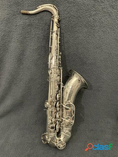 Selmer 1953 Super Balanced Action Silver Tenor Saxophone
