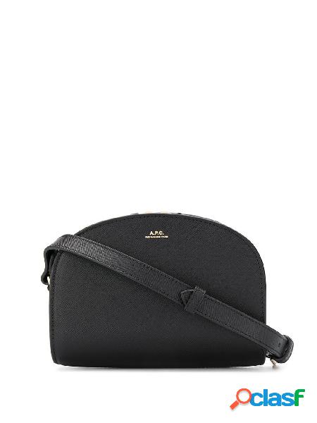 A.P.C. BORSA A SPALLA DONNA PXBJQF61392LZZ PELLE NERO