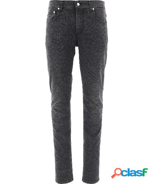 ALEXANDER MCQUEEN JEANS UOMO 631650QPY771001 ALTRI MATERIALI