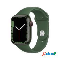 Apple watch serie 7+ cellular 45mm green aluminium case