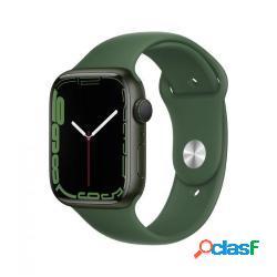 Apple watch series 7 gps 45mm cassa in alluminio verde con