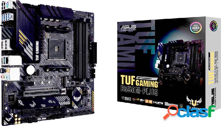 Asus TUF GAMING B550M-PLUS Mainboard Attacco AMD AM4 Fattore