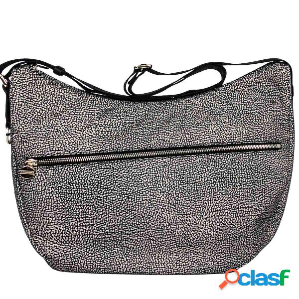 BORBONESE BORSA A SPALLA DONNA 934109I15X11 POLIESTERE