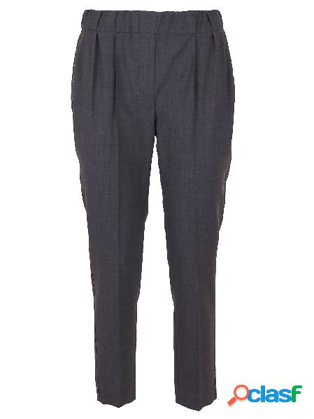 BRUNELLO CUCINELLI PANTALONI DONNA M0W07P6818C4078 CASHMERE