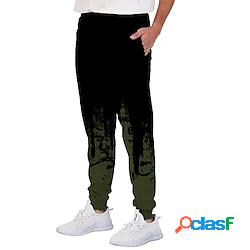 Bambino Da ragazzo Pantaloni Verde Grigio Pop art Autunno