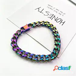 Bracciale Catena spessa Fortunato Personalizzato Semplice Di