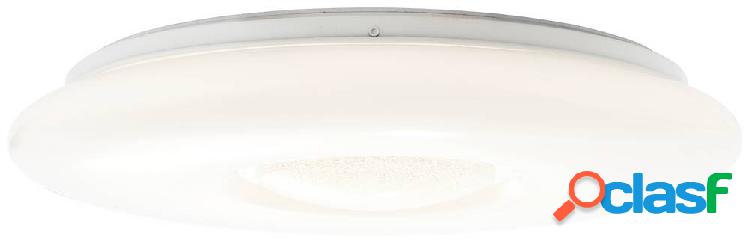 Brilliant Kennie G97005/05 Plafoniera LED Bianco, Cromo 24 W