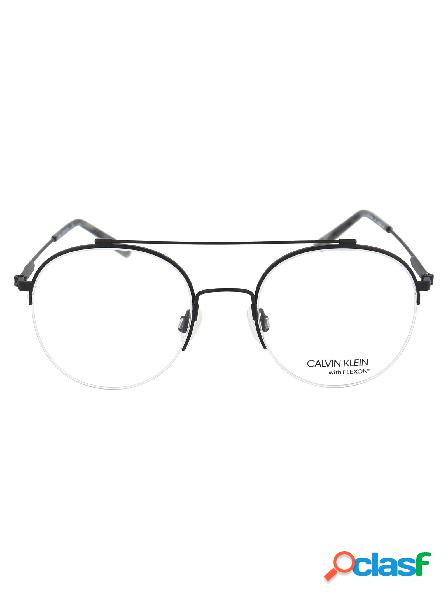 CALVIN KLEIN OCCHIALI UOMO CK19144F001 METALLO BEIGE
