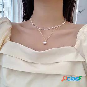 Choker Necklace Chain Necklace Necklace Womens Geometrical