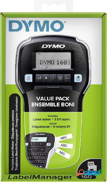 DYMO Labelmanager 160 Vorteilspaket 3xD1 Etichettatrice