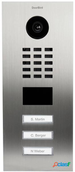 DoorBird D2103V Video citofono IP LAN Unità esterna Acciaio