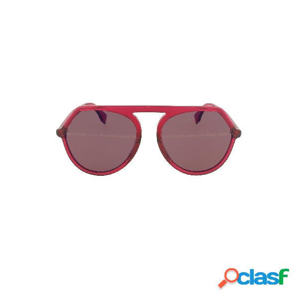 FENDI OCCHIALI DA SOLE DONNA FF0375GS8CQXL ACETATO ROSSO