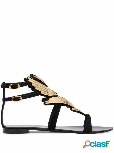 GIUSEPPE ZANOTTI DESIGN SANDALI DONNA E000126001 PELLE NERO