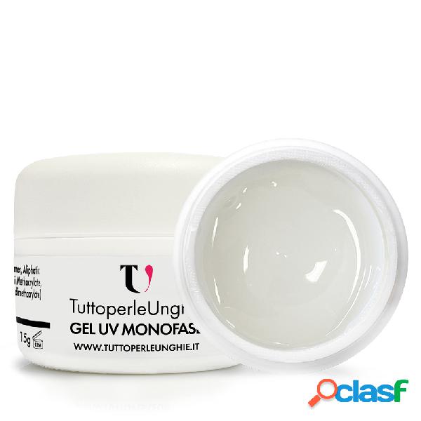 Gel UV Monofase Bianco Lattiginoso Opac 15g