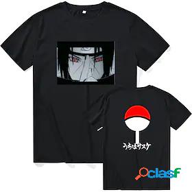 Inspired by Naruto Cosplay T-shirt Anime Akatsuki Uchiha