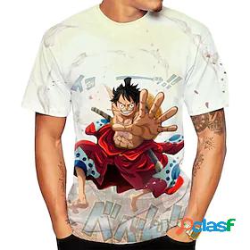 Inspired by One Piece Monkey D. Luffy 100% Polyester T-shirt