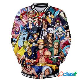 Inspired by One Piece Monkey D. Luffy Polyster Outerwear