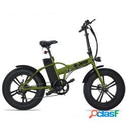 Jeep bicicletta elettrica folding fat e-bike velocita