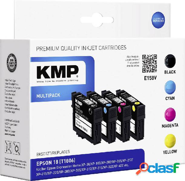 KMP Cartuccia sostituisce Epson T1801, T1802, T1803, T1804,