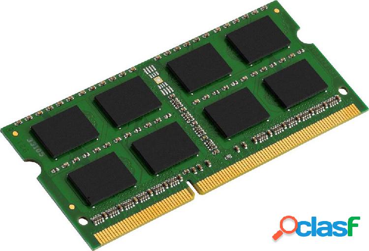 Kingston ValueRAM Modulo memoria Laptop DDR3L 2 GB 1 x 2 GB